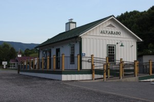 Alvarado Station with Parking Lot