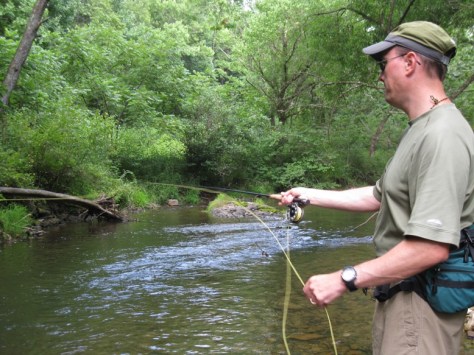Fly Fishing Somewhere in Southwest Virginia