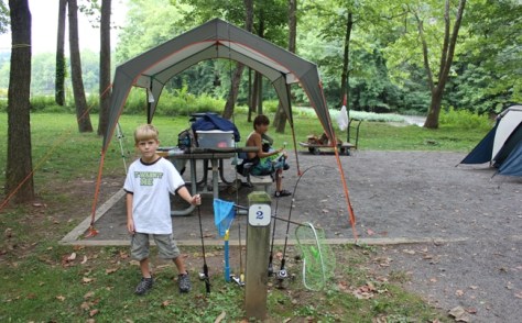 New River Foster Falls Campsite