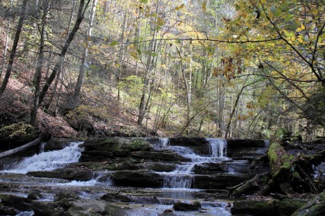 Abrams Falls Upper Falls Mountainside