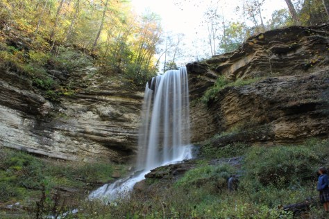 Abrams Falls with Boy