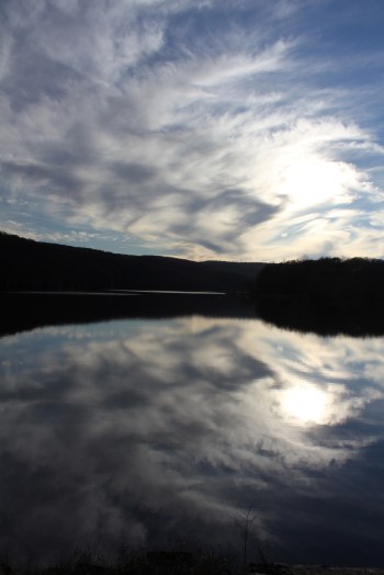 Reflections on Hidden Valley Lake Vertical