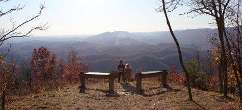 The Promentory on Top of Molly's Knob