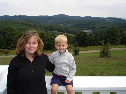 Bass Lake Viewed from the Mansion