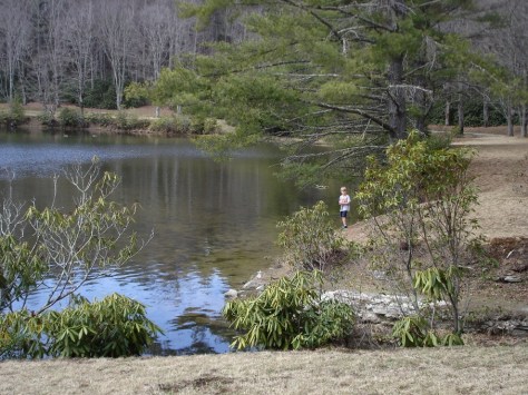 Isaac at Bass Lake, March 2011