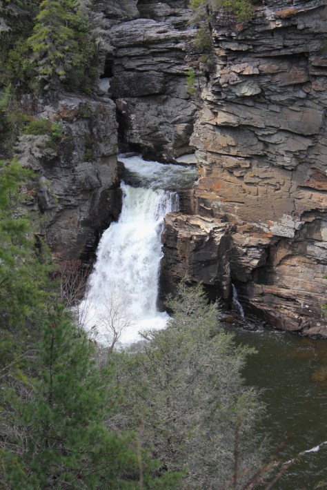 Linville Falls from Chimney Overlook