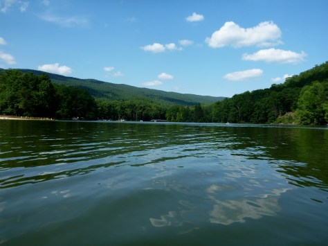 Clouds Reflecting on the Lake
