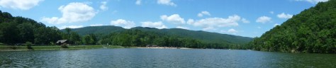 Hungry Mother State Park Kayaking Panorama