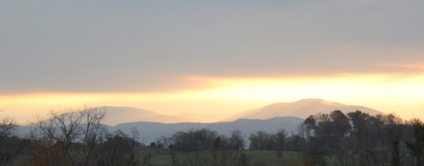 Mount Rogers and Whitetop November Morning