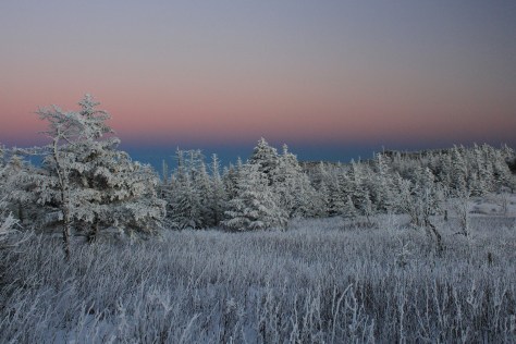 Last vestiges of evening Alpenglow