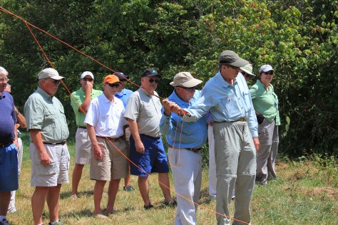 Lefty Supervising Proper Roll Cast Technique