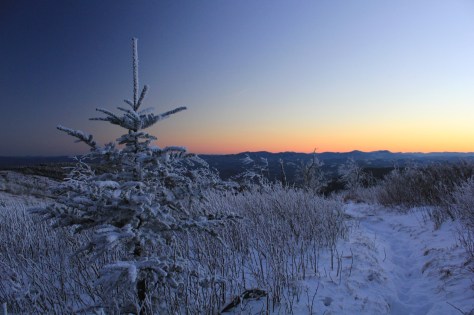 Looking back on a great hike