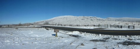 The Appalachian Trail at Elk Garden, Virginia