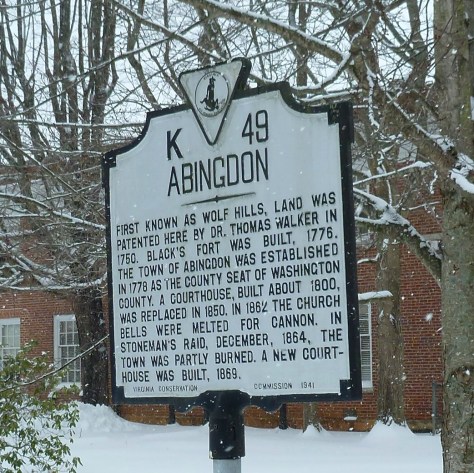Abingdon Sign