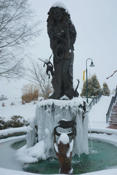 Frozen Fountain at Barter Theatre