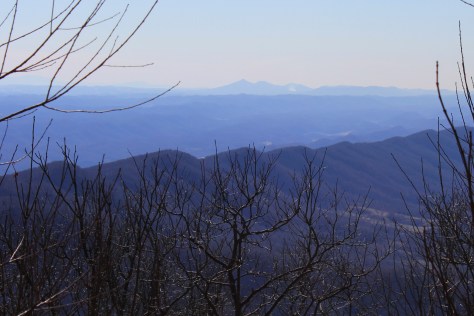 Long range views to the south