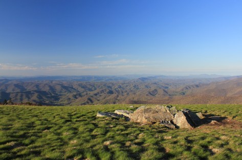 5.2.15 looking north from Round Bald